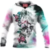 Skull Fleece-Hoodie