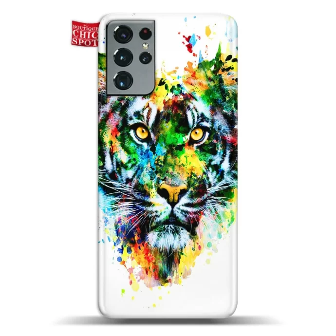 Watercolor Tiger Phone Case Samsung