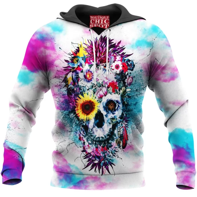 Flower Skull Hoodie