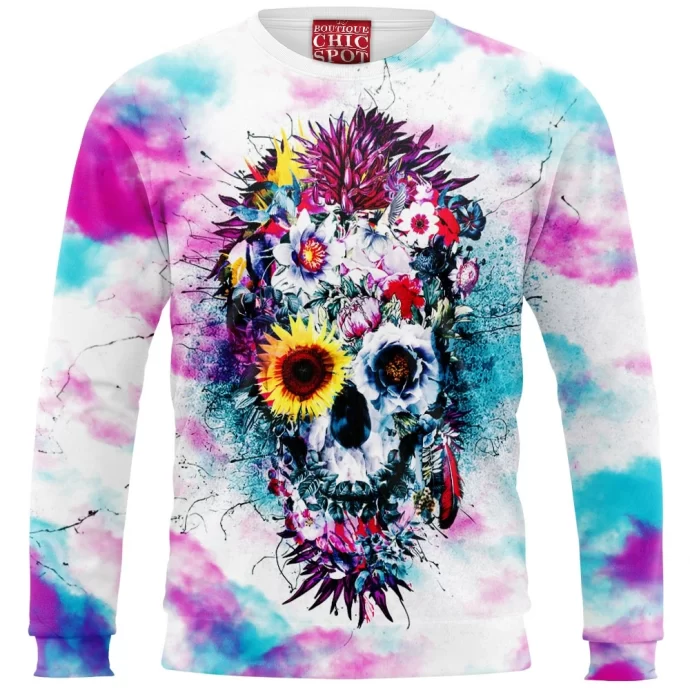 Flower Skull Sweatshirt