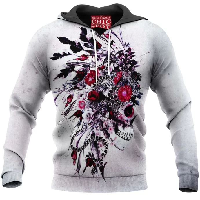 Flower Skull Hoodie