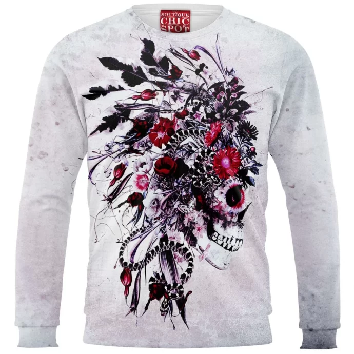 Flower Skull Sweatshirt