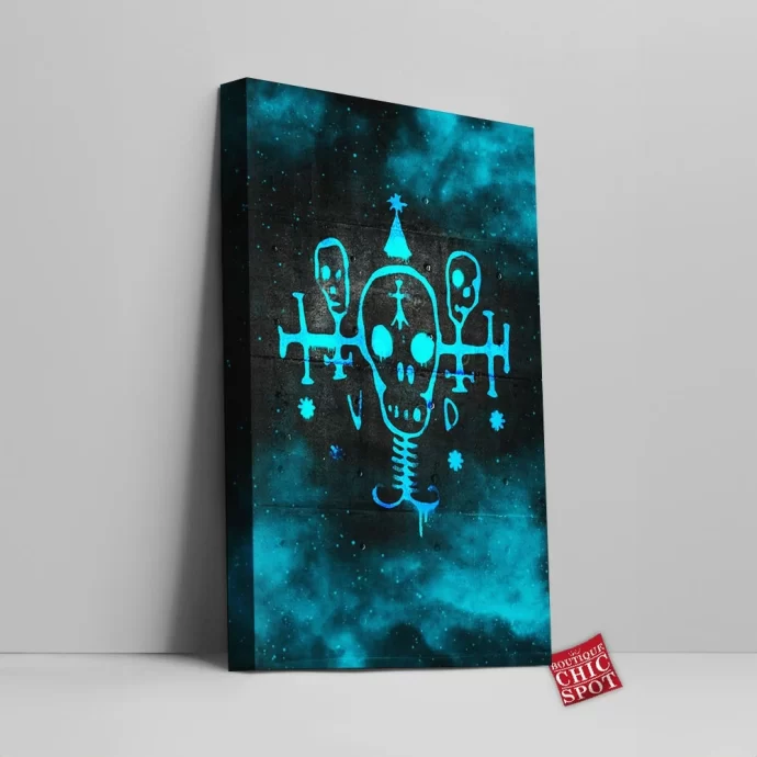 Cyberpunk Voodo Canvas Wall Art