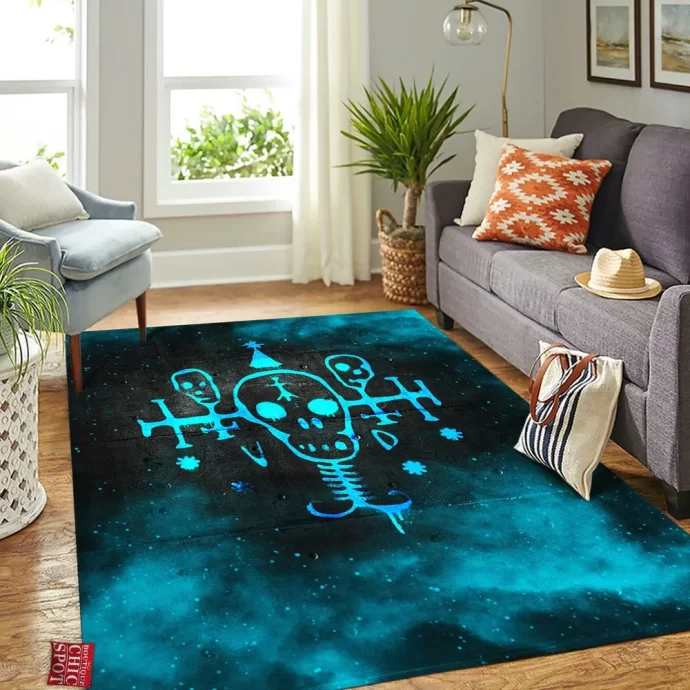 Cyberpunk Voodo Rectangle Rug