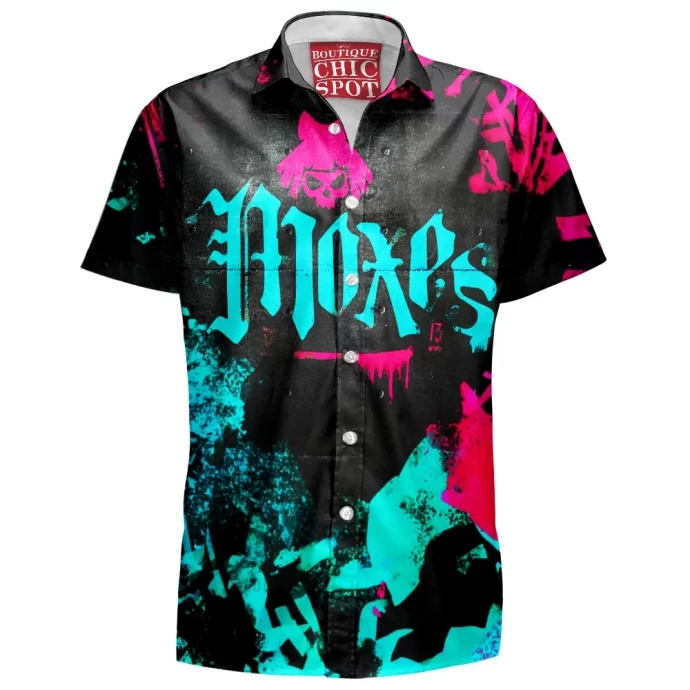 Cyberpunk Moxes Hawaiian Shirt