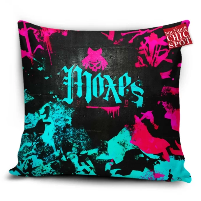 Cyberpunk Moxes Pillow Cover