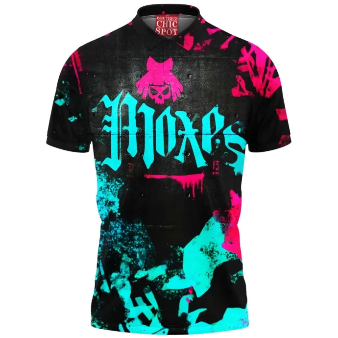 Cyberpunk Moxes Polo Shirt