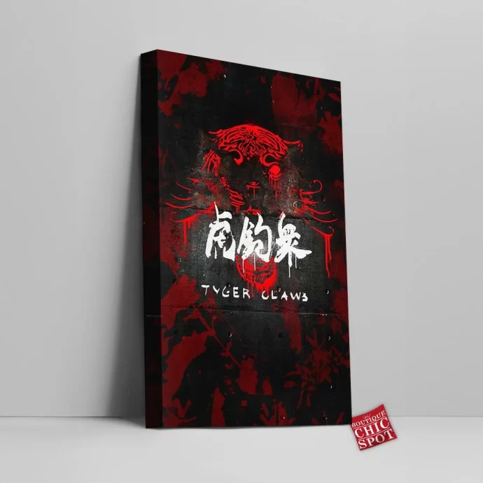 Cyberpunk Tyger Claw Canvas Wall Art