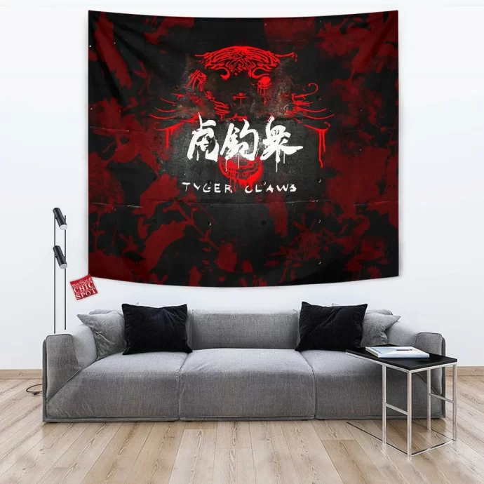 Cyberpunk Tyger Claw Tapestry