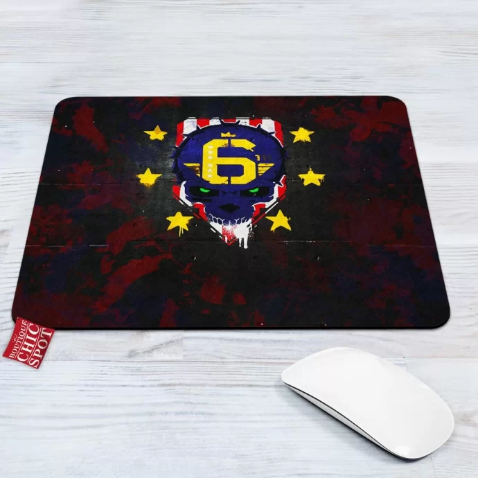 Cyberpunk 6th Street Mouse Pad