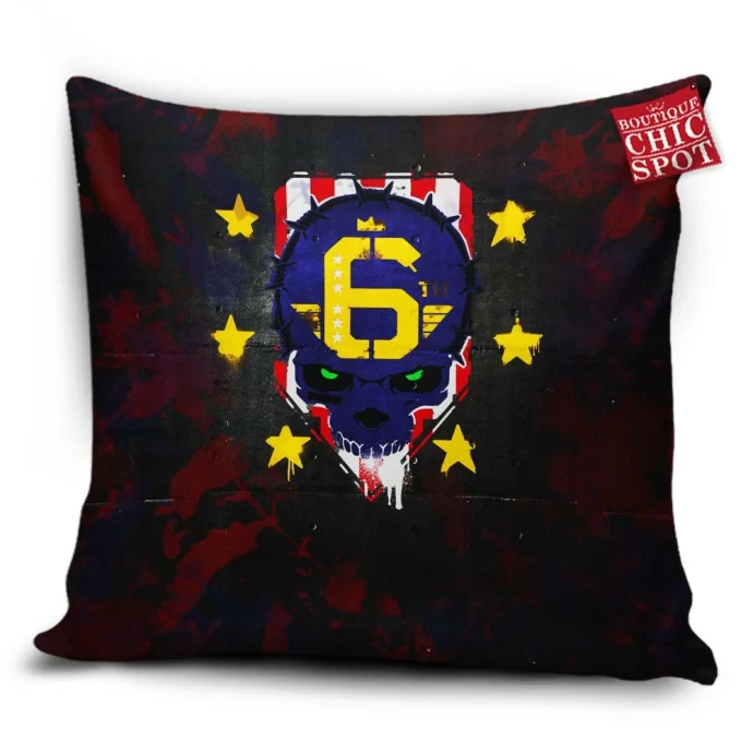 Cyberpunk 6th Street Pillow Cover