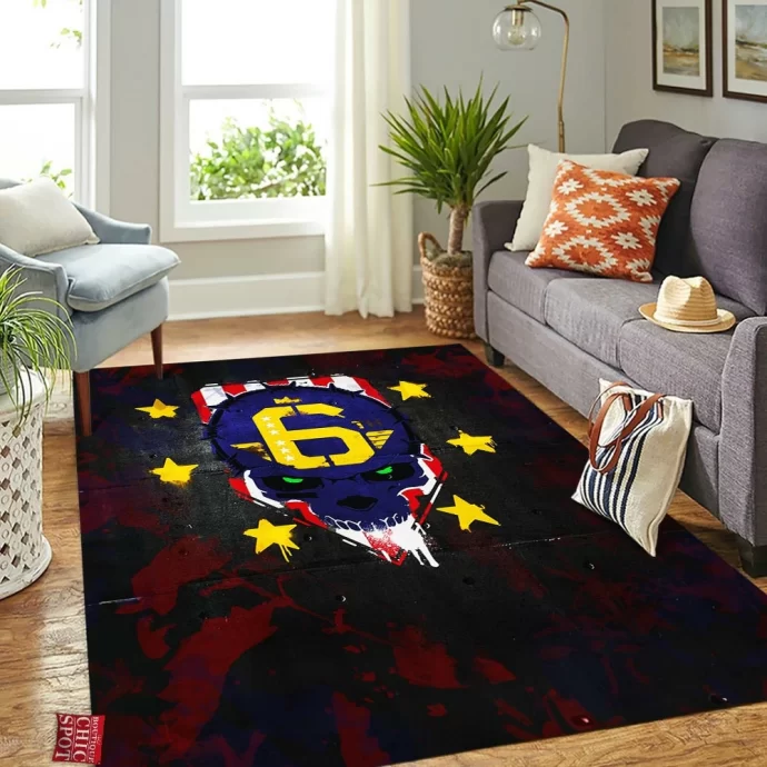 Cyberpunk 6th Street Rectangle Rug