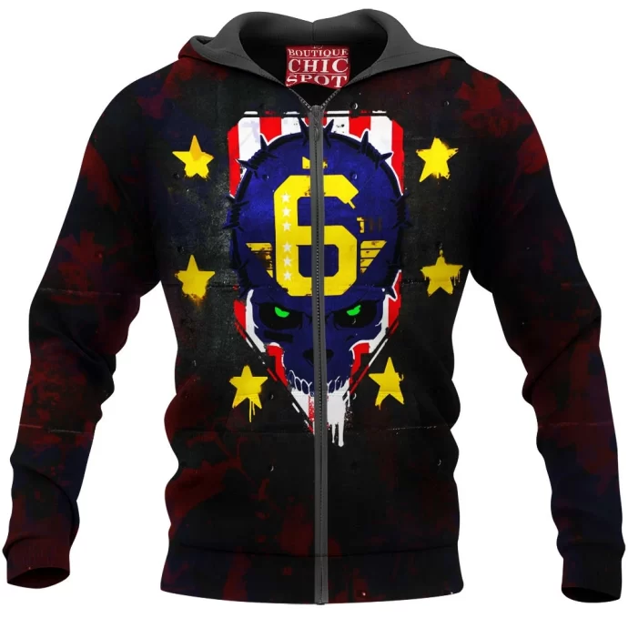 Cyberpunk 6th Street Zip Hoodie