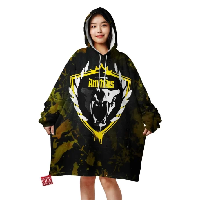 Cyberpunk Animal Blanket Hoodie