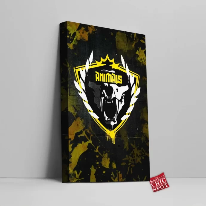 Cyberpunk Animal Canvas Wall Art