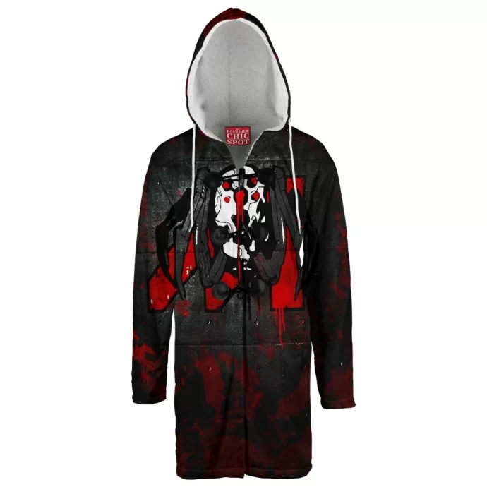 Cyberpunk Maelstrom Hooded Cloak Coat