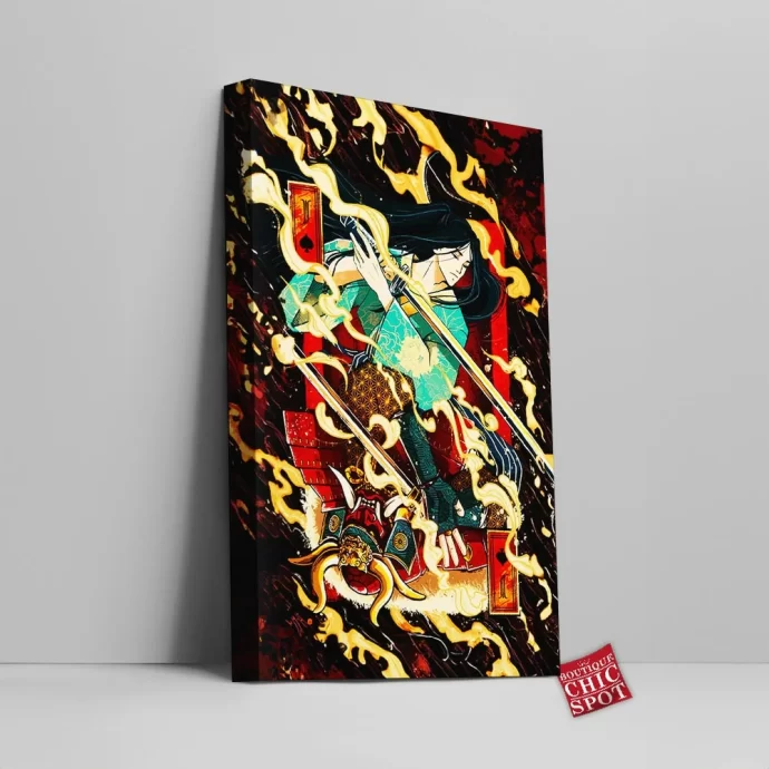 Samurai Canvas Wall Art