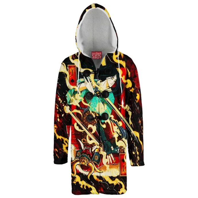 Samurai Hooded Cloak Coat