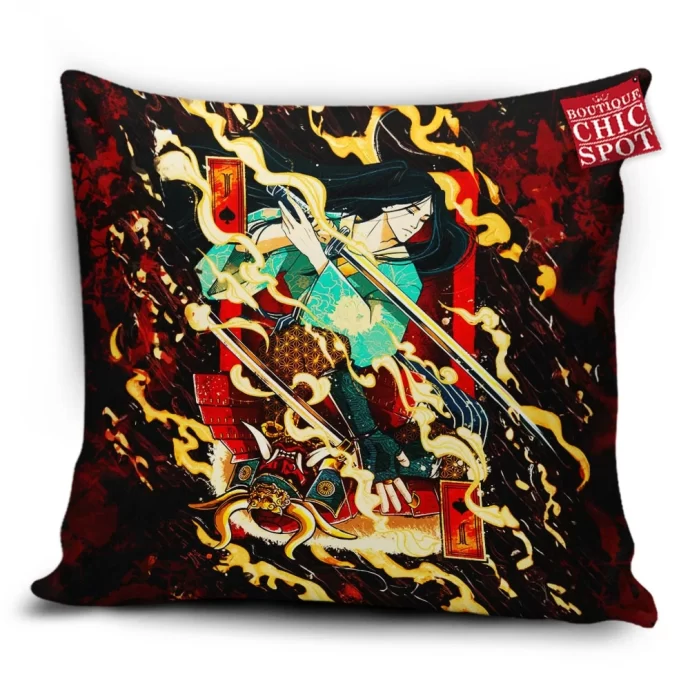 Samurai Pillow Cover