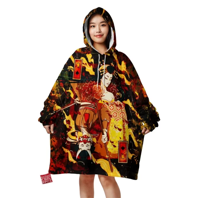 Geisha Blanket Hoodie