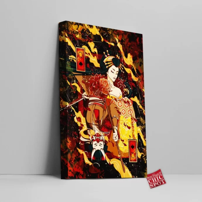 Geisha Canvas Wall Art