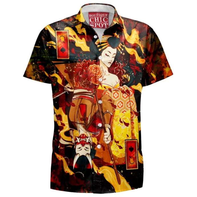 Geisha Hawaiian Shirt