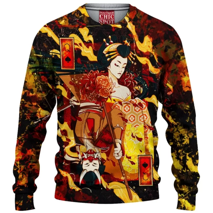 Geisha Knitted Sweater