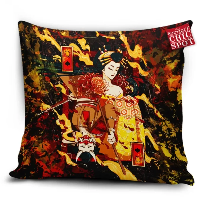 Geisha Pillow Cover