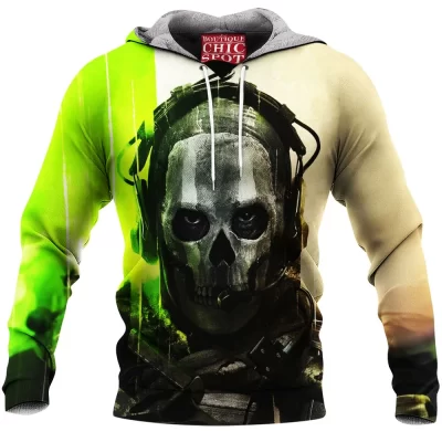 Call Of Duty Fleece-Hoodie, Game Fleece-Hoodie, MWII Box Fleece-Hoodie