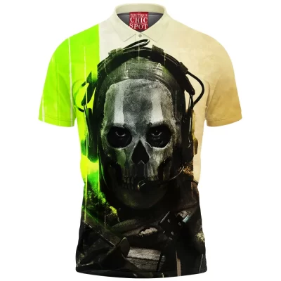 Call Of Duty Polo Shirt, Game Polo Shirt, MWII Box Polo Shirt