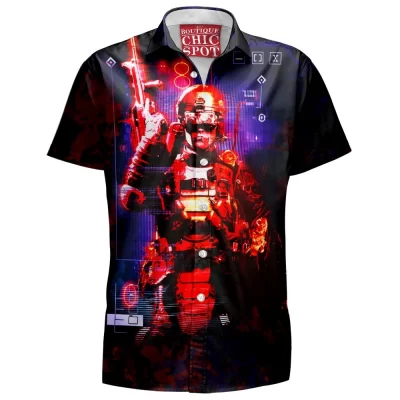 Call Of Duty Hawaiian-Shirt, Game Hawaiian-Shirt, Stryker Hawaiian-Shirt