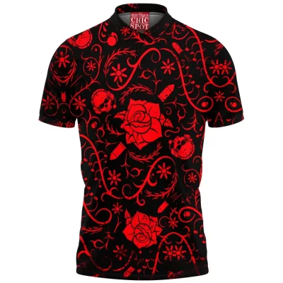 Call Of Duty Polo Shirt, Game Polo Shirt, MWII Badge Polo Shirt, Modern Warfare Polo Shirt