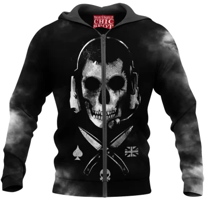 Call Of Duty Zip-Hoodie, Game Zip-Hoodie