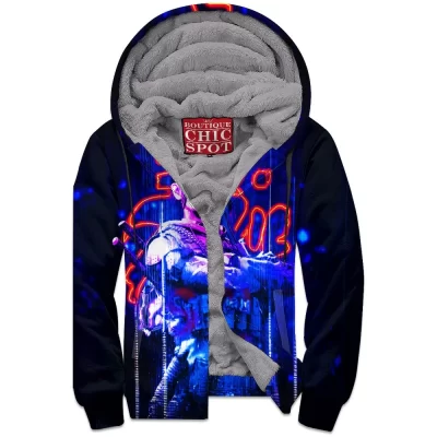 Call Of Duty Zip-Fleece-Hoodie, Game Zip-Fleece-Hoodie, Kaori Kitsune Tanaka Zip-Fleece-Hoodie