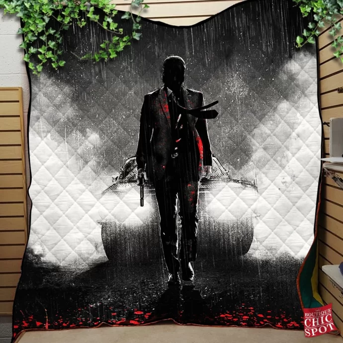 John Wick Quilt Blanket