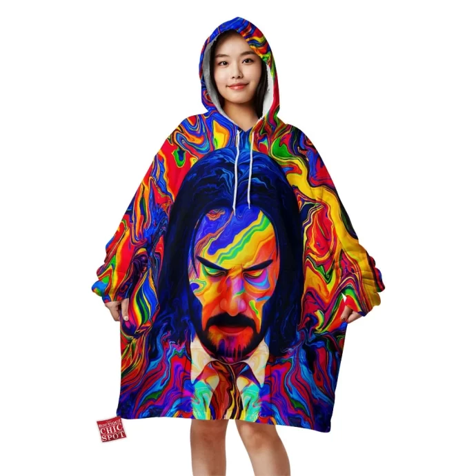 John Wick Psychodelic Blanket Hoodie