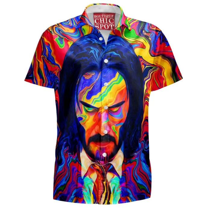 John Wick Psychodelic Hawaiian Shirt