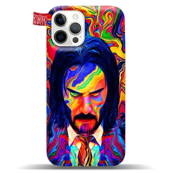 John Wick Psychodelic Phone Case Iphone