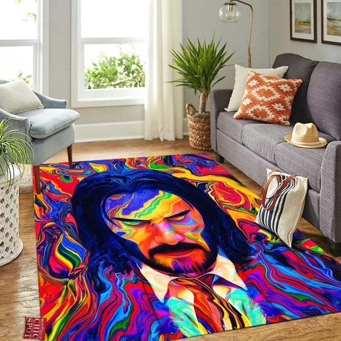 John Wick Psychodelic Rectangle Rug