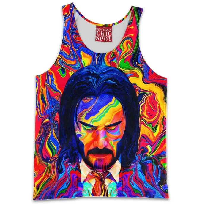 John Wick Psychodelic Tank Top