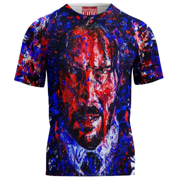 John Wick Portrait Painting T-Shirt