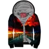 Horror Zip-Fleece-Hoodie, Stranger Things Zip-Fleece-Hoodie