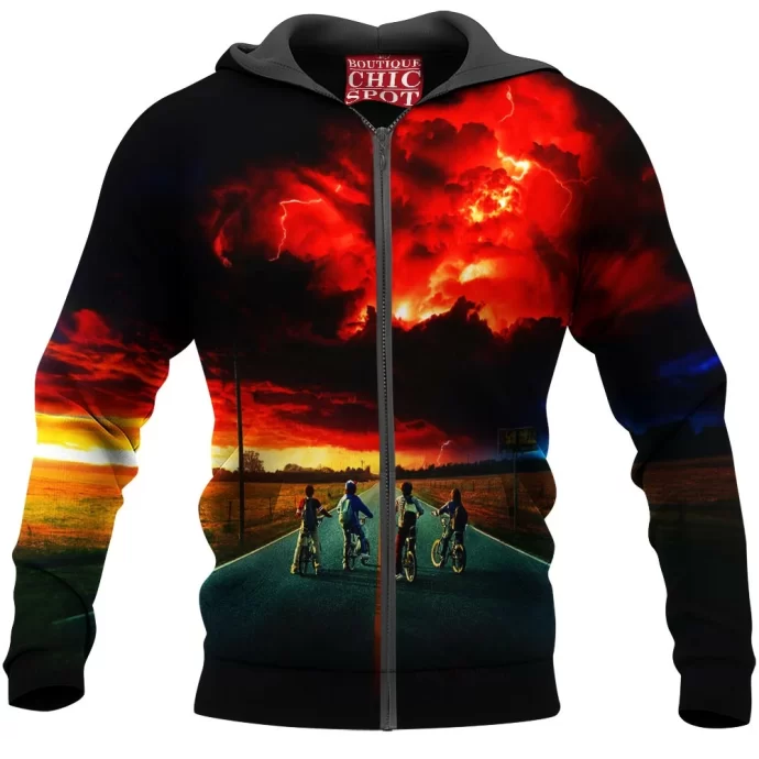 Stranger Things Zip Hoodie