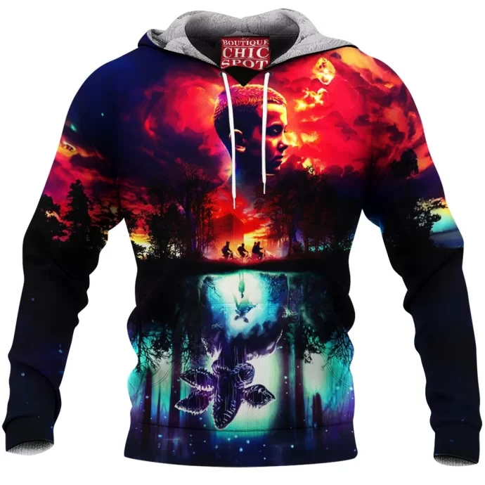 Stranger Things Upside Down Fleece Hoodie