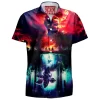 Horror Hawaiian-Shirt, Stranger Things Hawaiian-Shirt, Upside Down Hawaiian-Shirt