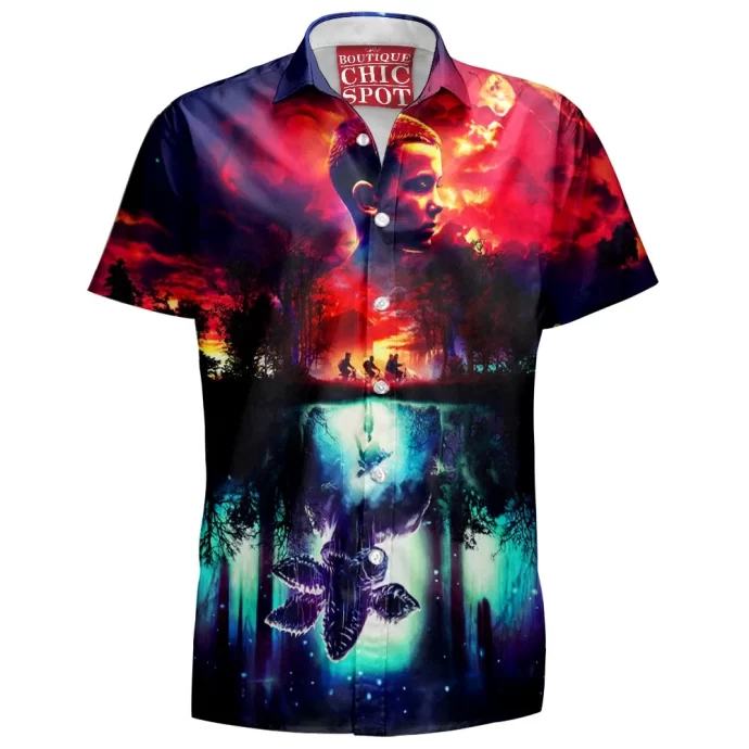 Stranger Things Upside Down Hawaiian Shirt