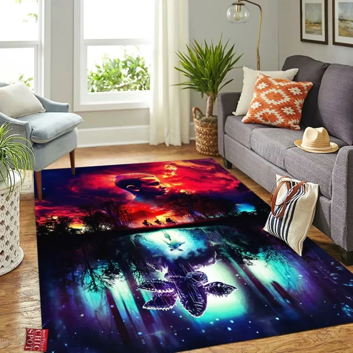 Stranger Things Upside Down Rectangle Rug