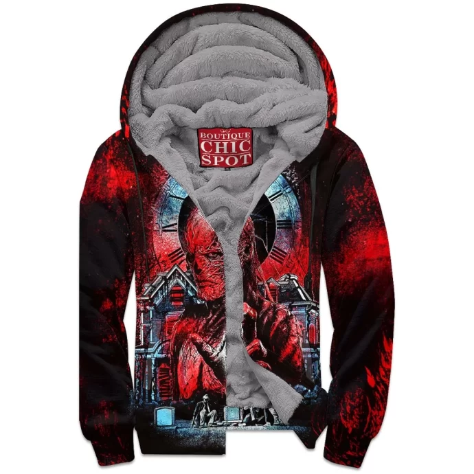 Stranger Things Zip Fleece Hoodie