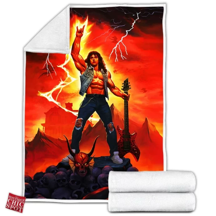 Stranger Things Eddie Fleece Blanket