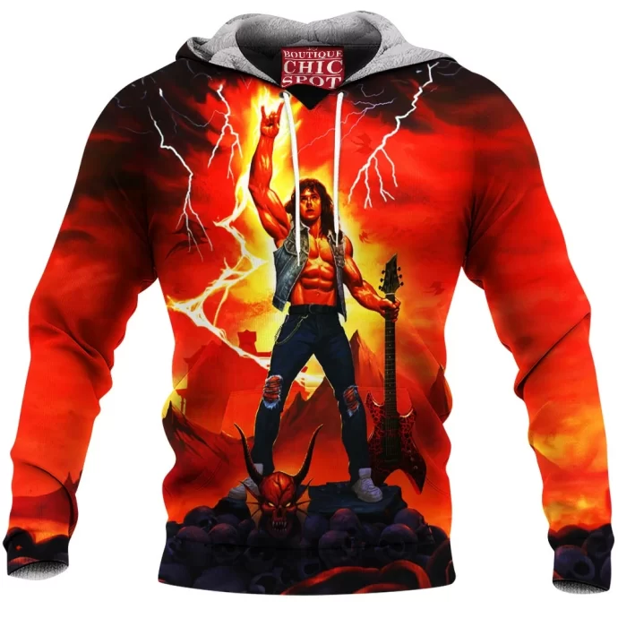 Stranger Things Eddie Fleece Hoodie